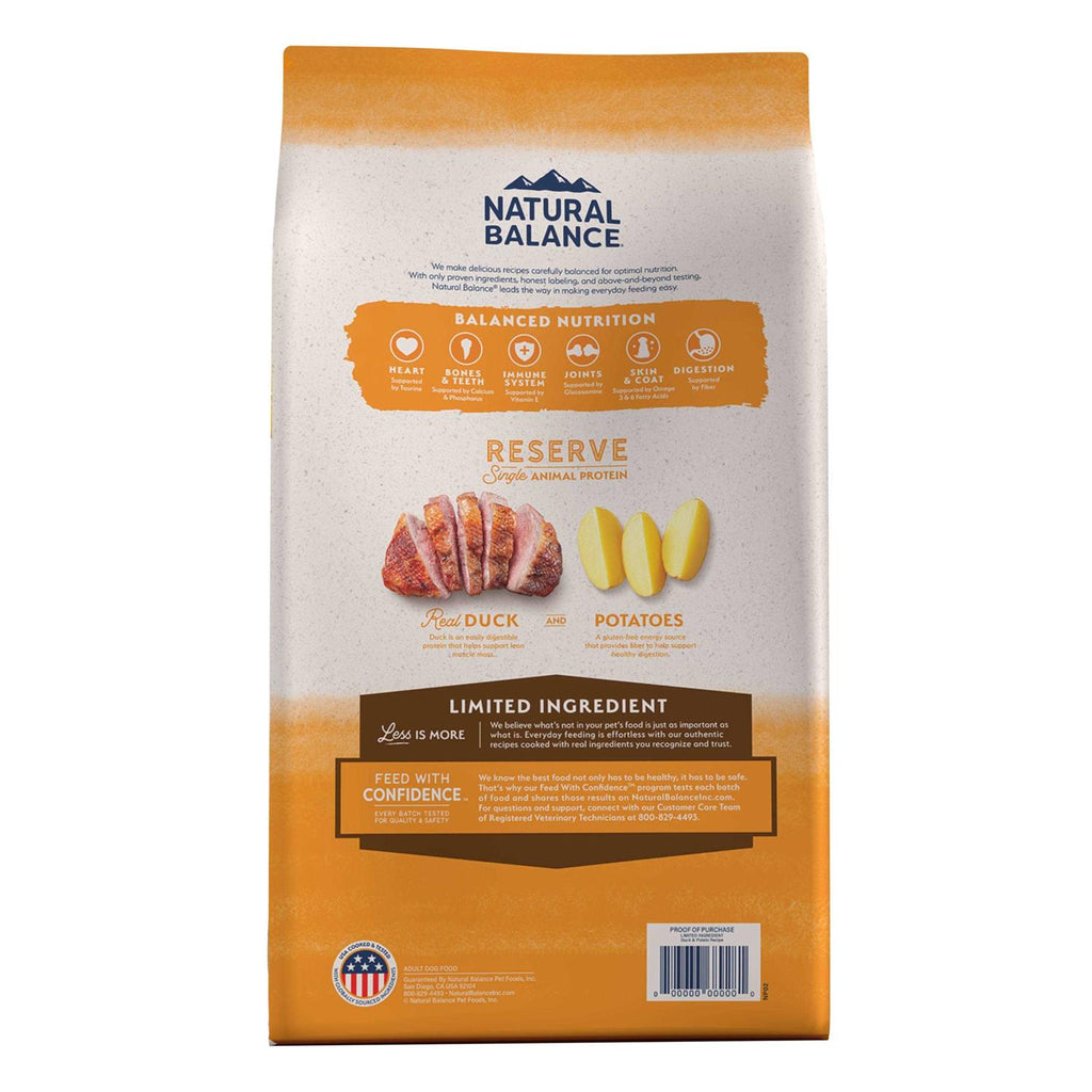 Duck & Potato Dog Food P1216