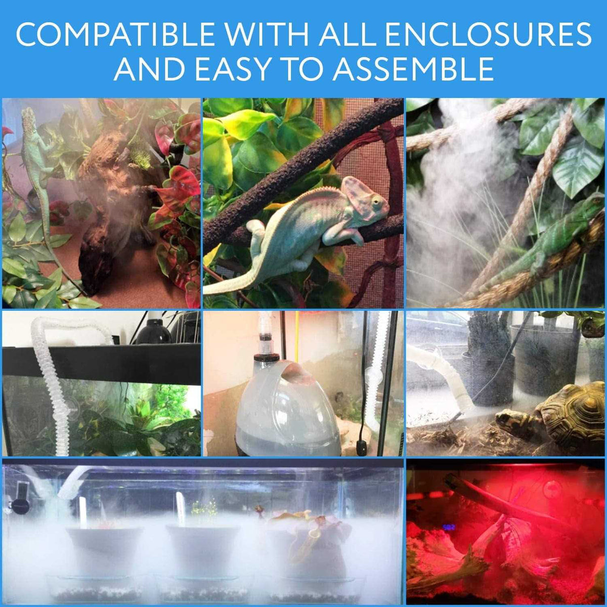 Reptile Humidifier Fogger 3L Tank F255